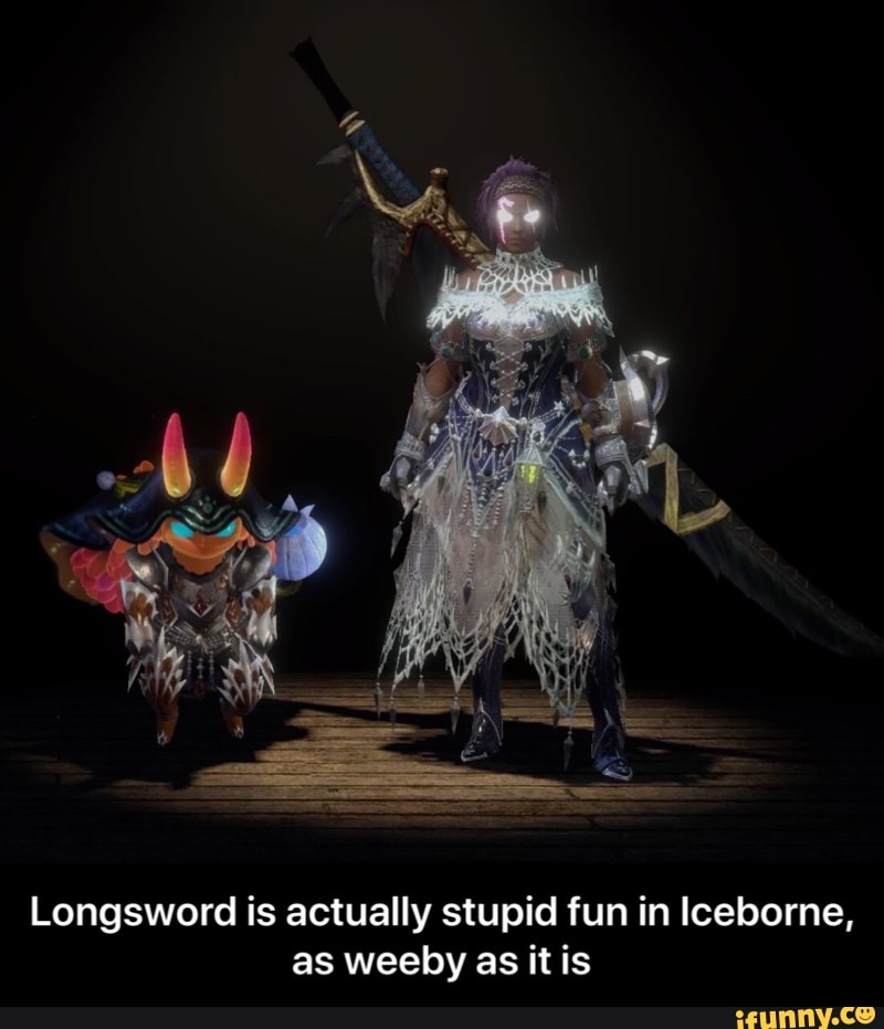 Longsword Is Actually Stupid Fun In Iceborne, As Weeby As It Is ...