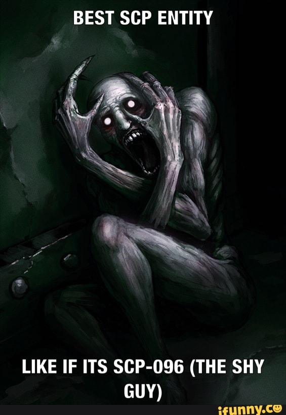BEST SCP ENTITY
LIKE IF ITS SCP-096 (THE SHY GUY)