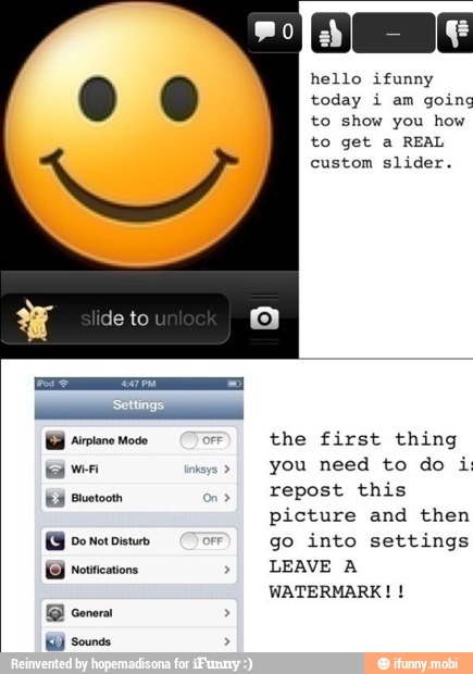 E
hal wen
E
hello ifunny
COU SE.
to show you how
SA
custom slider.
the first thing
you need to do
repost this
RES
go into settings
LEAVE A