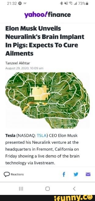 Elon Musk Unveils Neuralink's Brain Implant In Pigs: Expects To Cure ...