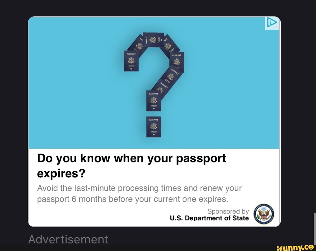 Do you know when your passport expires? Avoid the lastminute