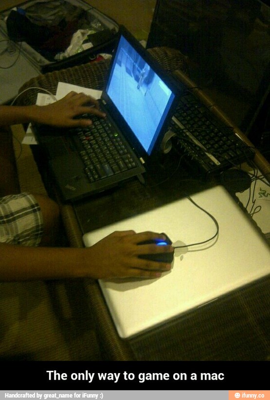 The only way to game on a mac - The only way to game on a mac