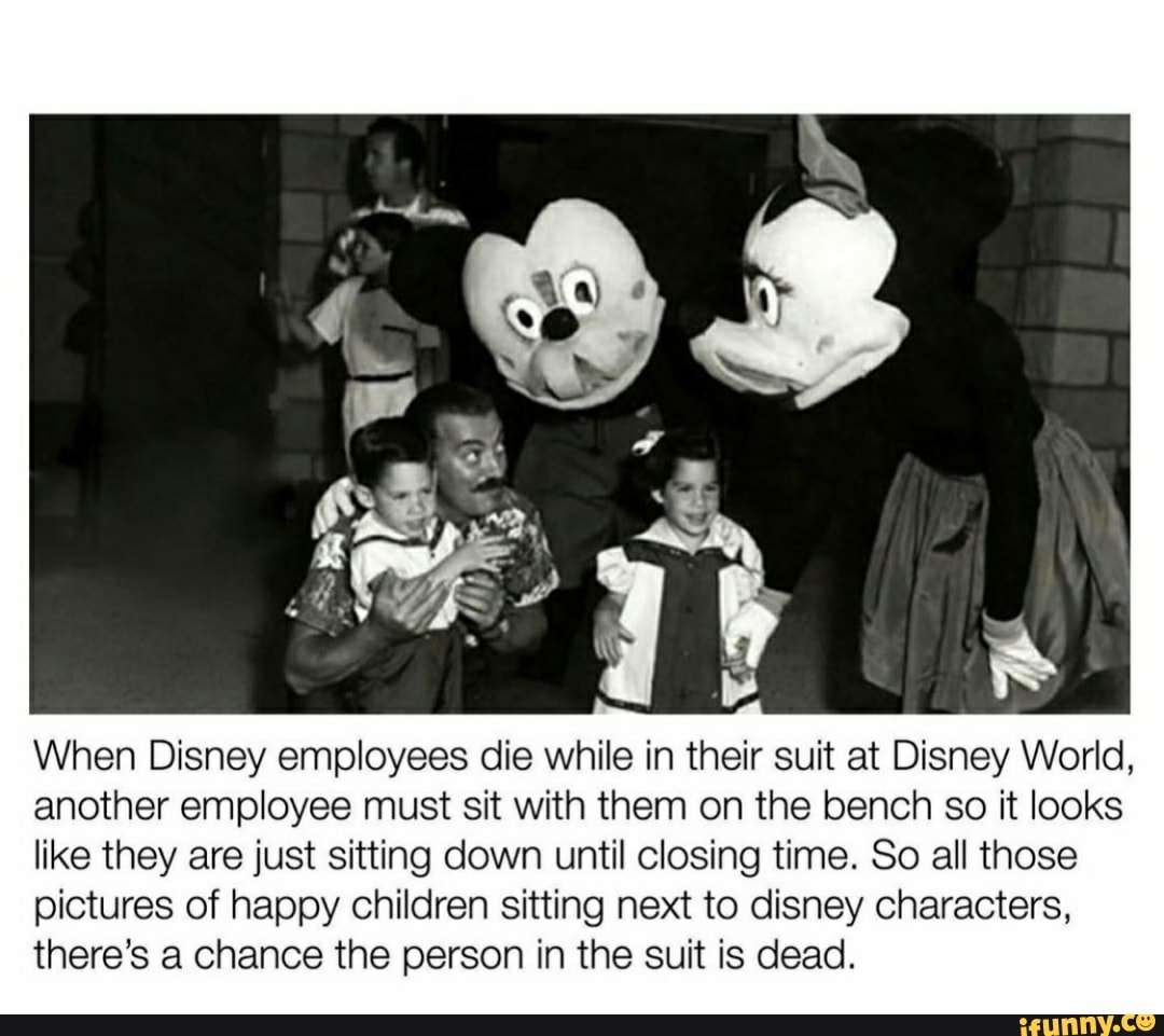 When Disney Employees Die While In Their Suit At Disney World, Another ...