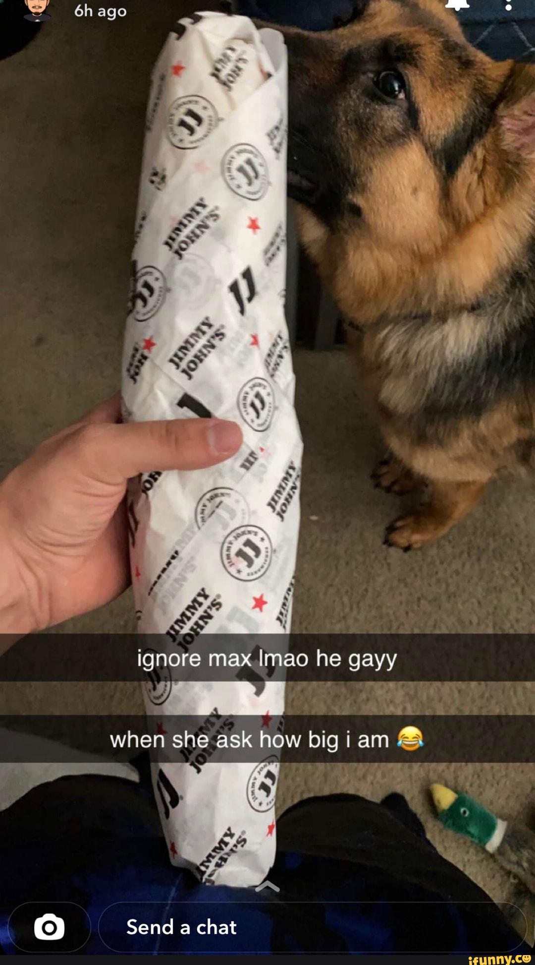 ago
ignore max Imao he gayy
saab.
when she ask how big am @
Send a chat