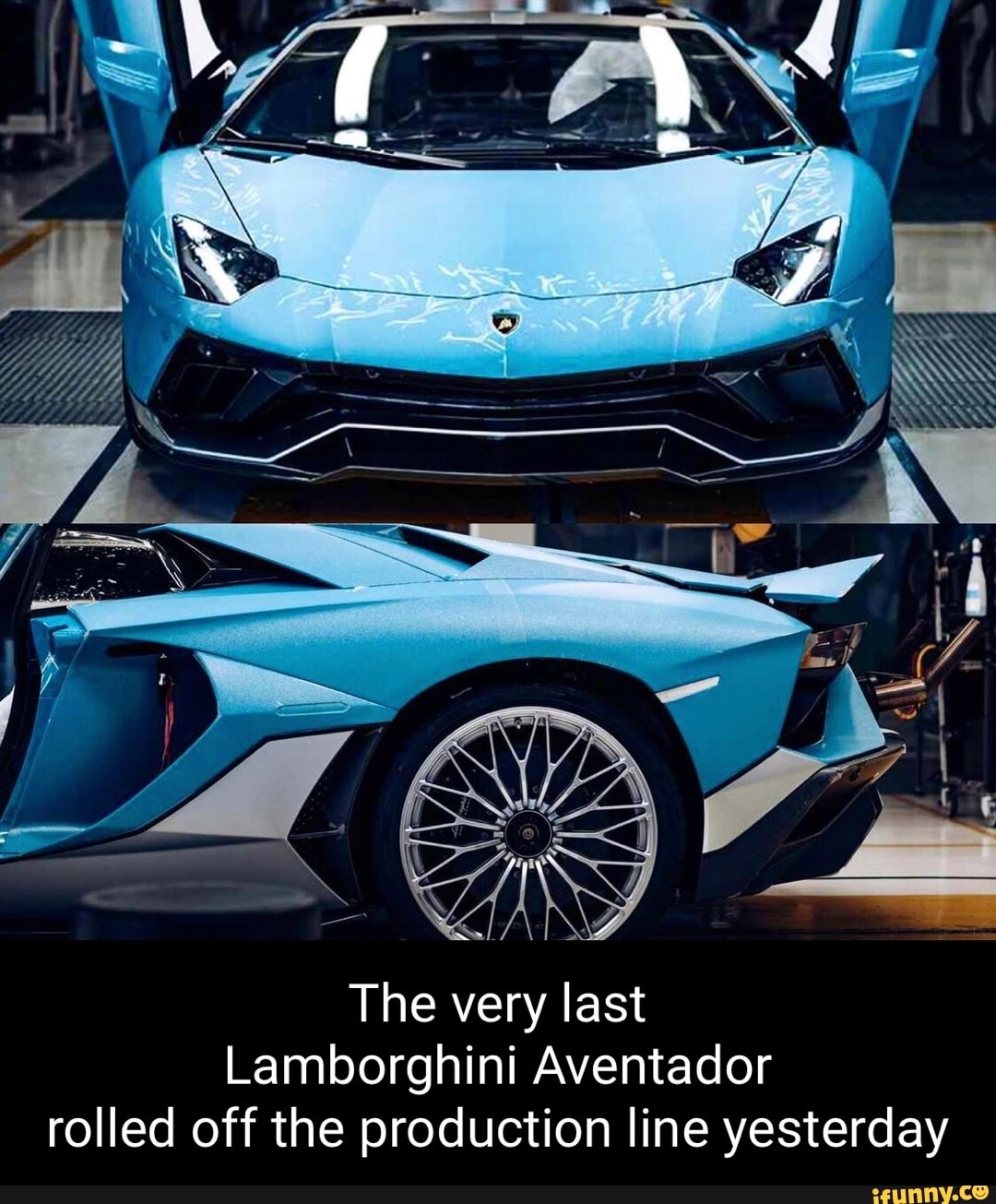 Shed a Tear as the Final Lamborghini Aventador Rolls Off the Line