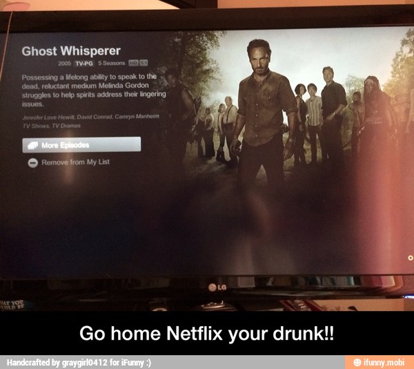 Go home Netflix your drunk!! - Go home Netflix your drunk!!