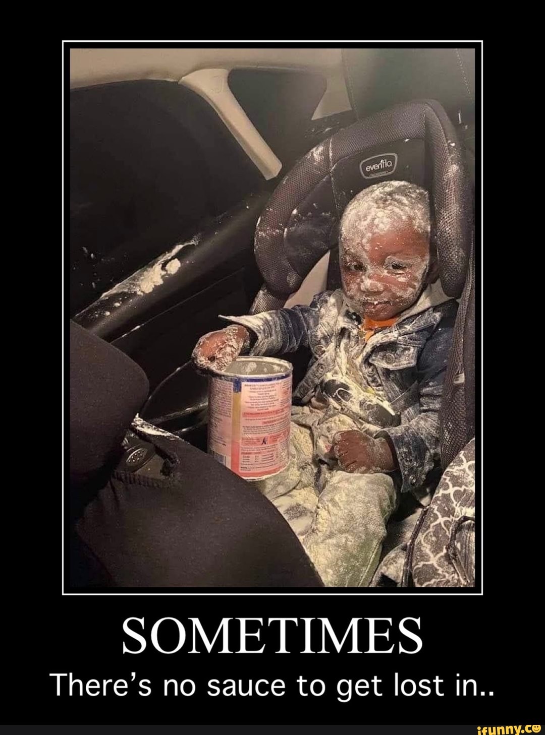 SOMETIMES
There's no sauce to get lost in..