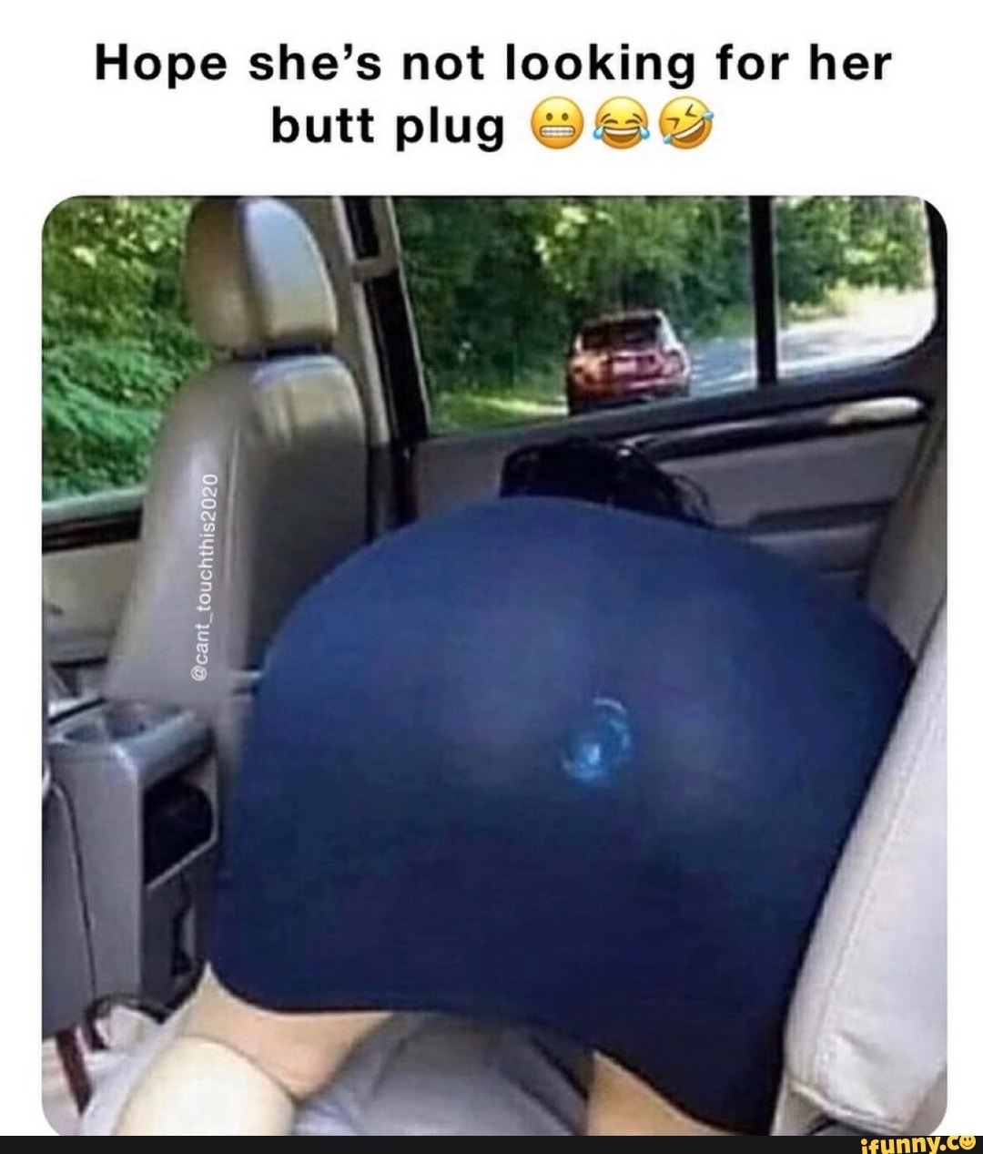 Gf Ass With Butt Plug