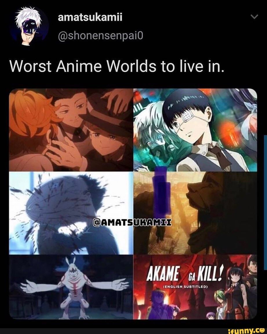 Worst Anime Worlds To Live In