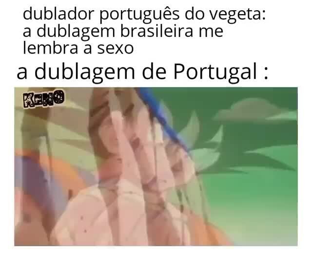 O orgasmo de Vegeta (Dublagem portuguesa)