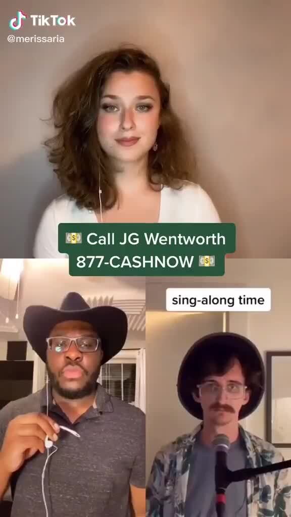 Call JG Wentworth 877-CASHNOW sing-along time - )