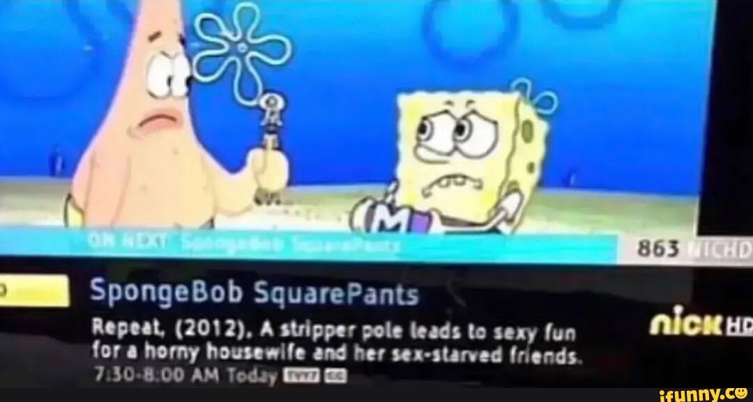 Spongebob Squarepants Repeat 2012 A Stripper Pole Leads To Sexy Fun For A Horny Housewife