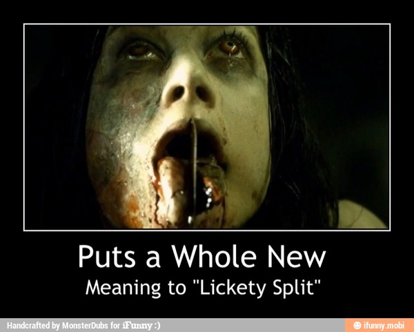 Puts a Whole New
Meaning to "Lickety Split" - Puts a Whole New
Meaning to "Lickety Split"