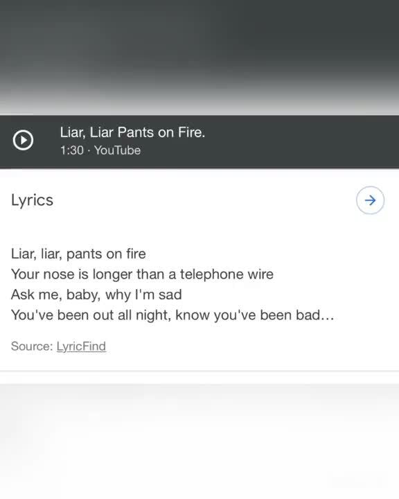 مبني للمجهول كف نخلة كارو أطمح مندوب إخفاء Liar Liar Pants On Fire Lyrics Khemz Ipec Org