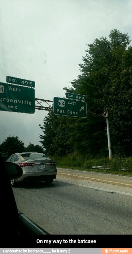On my way to the batcave - On my way to the batcave
