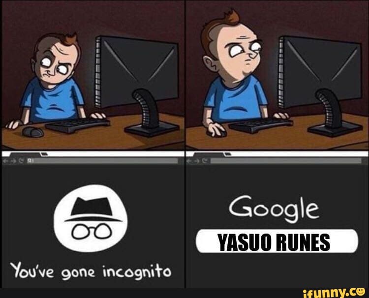 Google
I
YASUORUNES
I
You've gone incognito