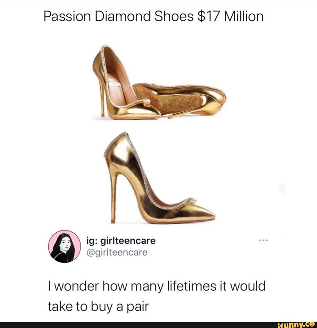 Passion on sale diamond shoes