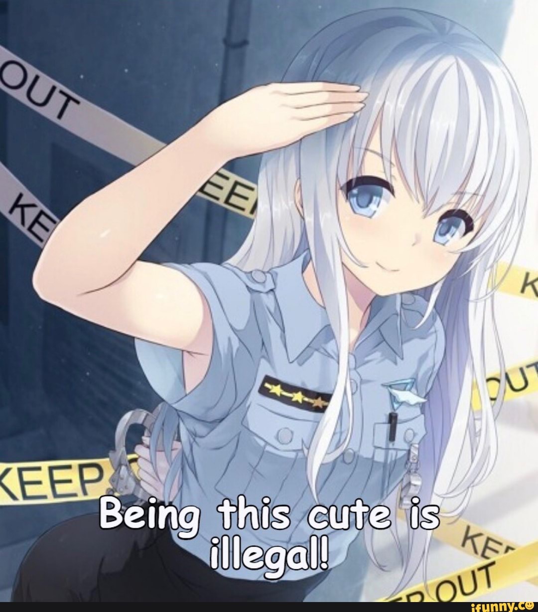 Being this cute illegal!