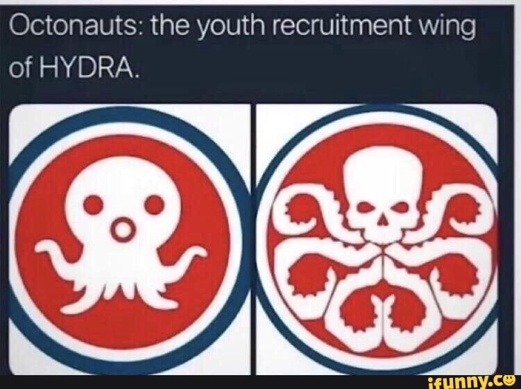 Octonauts The Youth Recruitment Wing Of Hydra