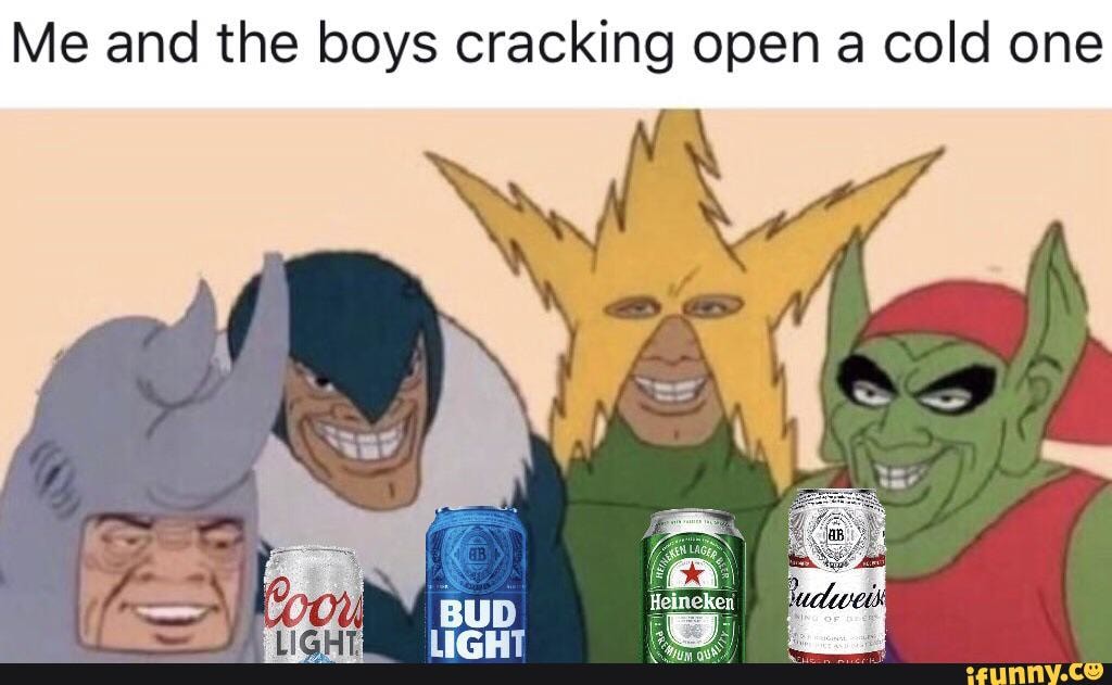 crack open a cold one this day is for the boys jeopardy