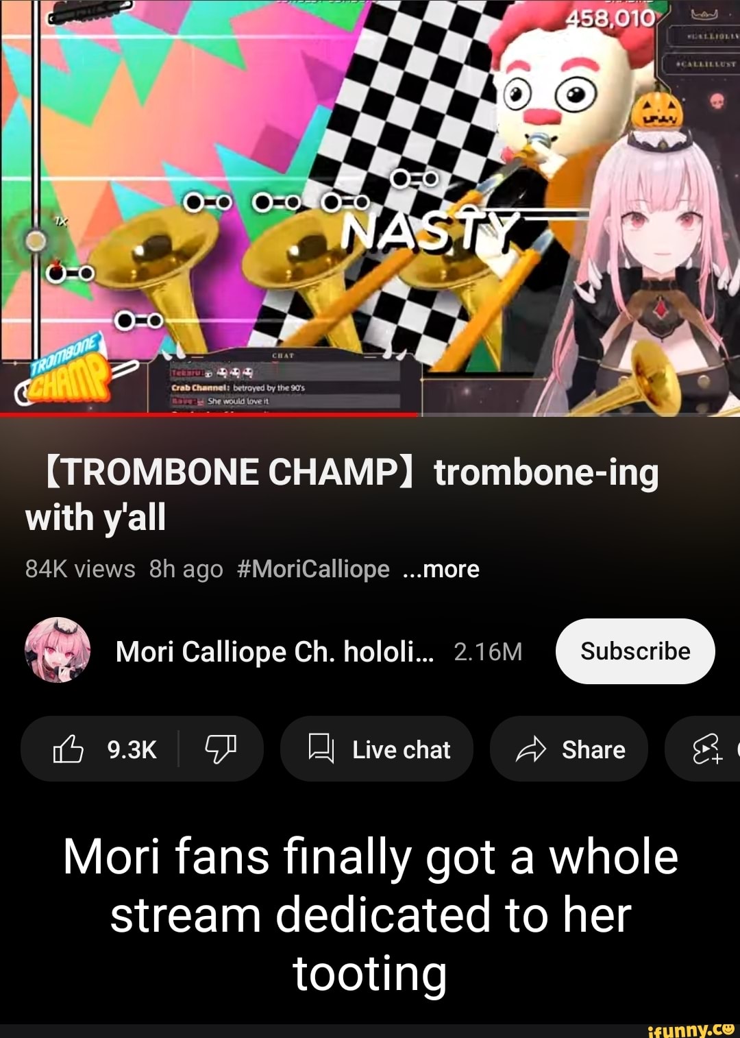 Trombonechamp memes. Best Collection of funny Trombonechamp pictures on