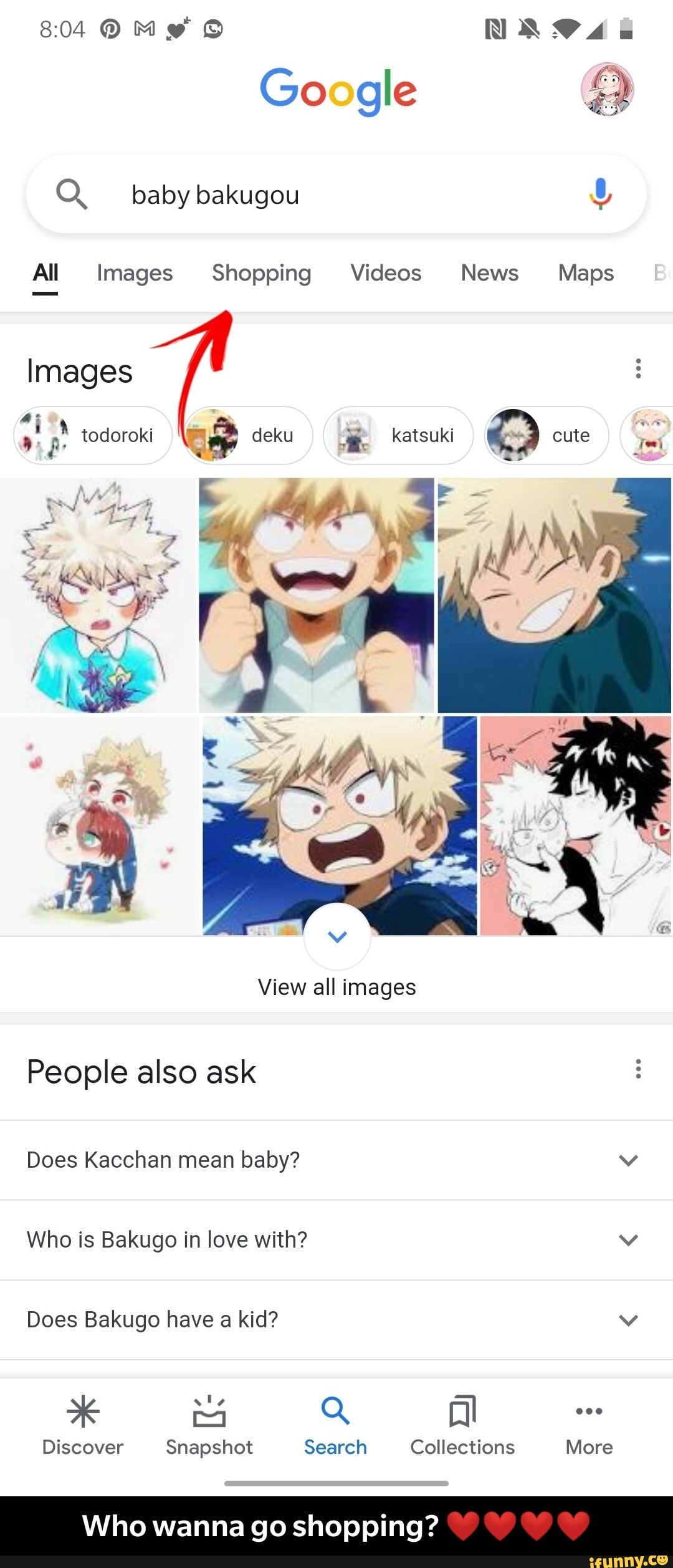 Oms Google Q Baby Bakugou All Images Shopping Videos News Maps B Images Todoroki Deku Katsuki