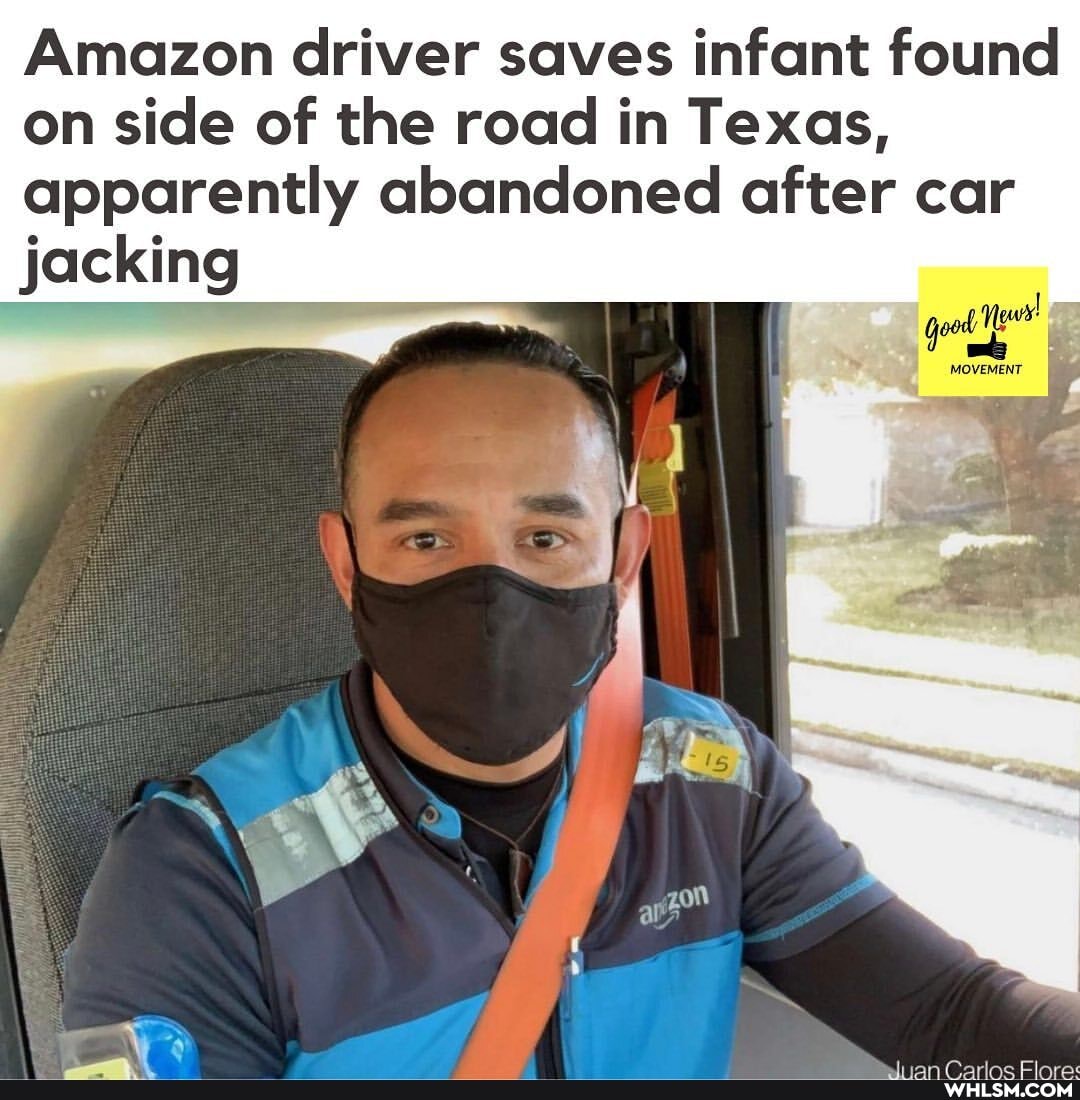 Amazon driver saves infant found on side of the road in Texas, apparently abandoned after car jacking
News!
MOVEMENT