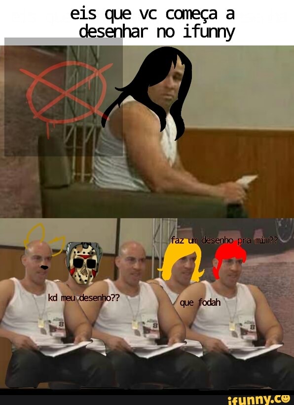 eis que vc começa a
desenhar no ifumy