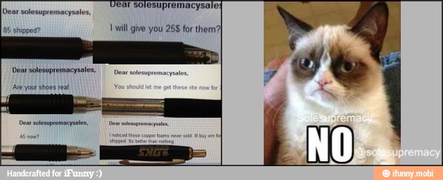 [Dear
85 shippes?
ear solesupremacysales will give you 25$ for them?