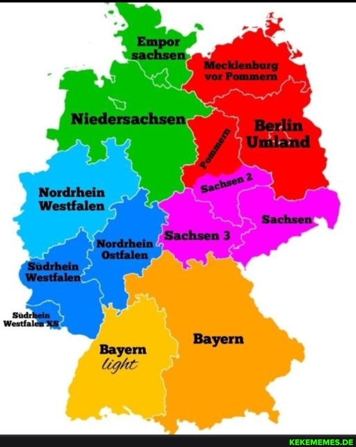 Nordrhein)
Sudrbenn
INordrive:
Bayern) \