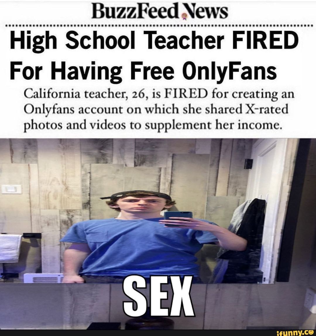 Fired for having an onlyfans