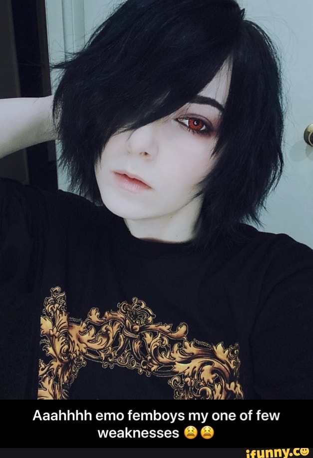 weaknesses @ - Aaahhhh emo femboys my one of few weaknesses 😫 😫.