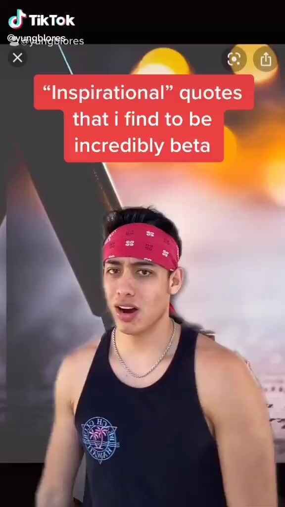 How To Put Quotes On Tiktok - TikTok "Inspirational" quotes that i find to be incredibly beta - )