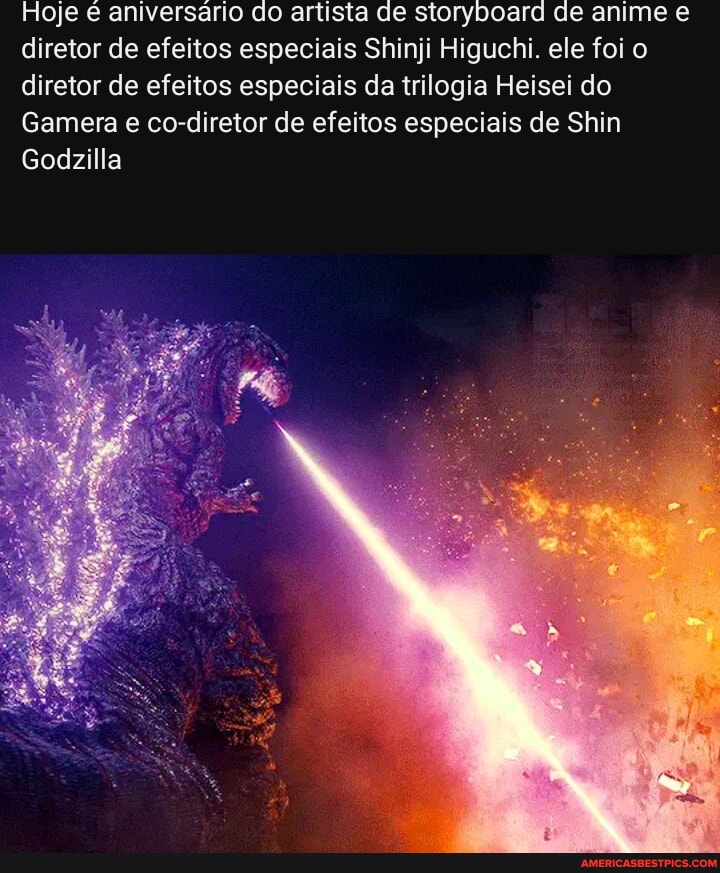 Hoje é aniversário do artista de storyboard de anime diretor de efeitos ...
