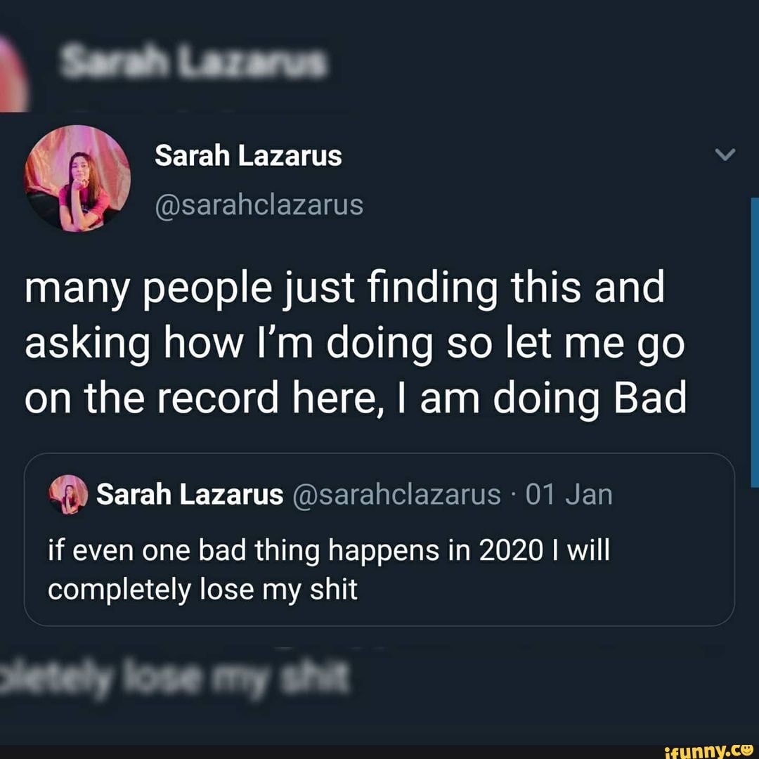 sarah lazarus