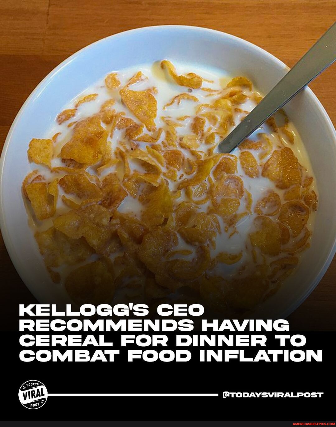 Kellogg's CEO touts 'cereal for dinner,' sparks backlash amid inflation