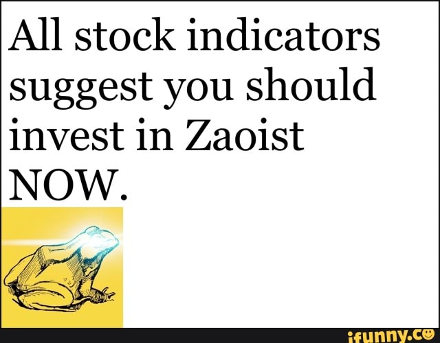 All stock indicators
suggest you should
invest in Zaoist
NOW.