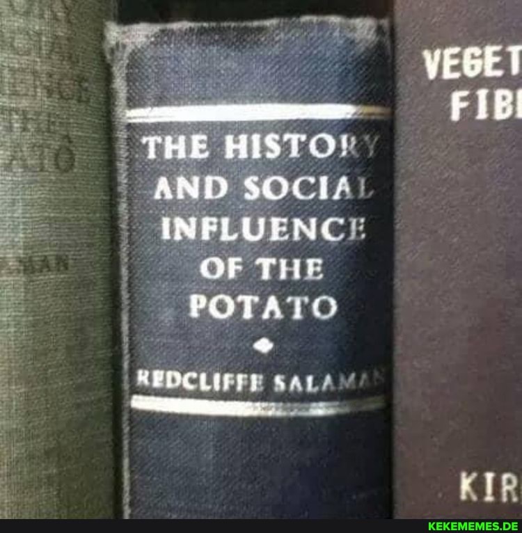 FIBI THE HIST: AND SOCIAL INFLUENCE OF THE POTATO REDCLIFFE GALA KIR