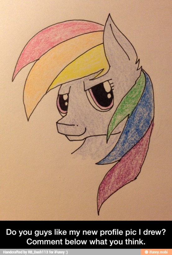 Do you guys like my new profile pic I drew?
Comment below what you think. - Do you guys like my new profile pic I drew? Comment below what you think.