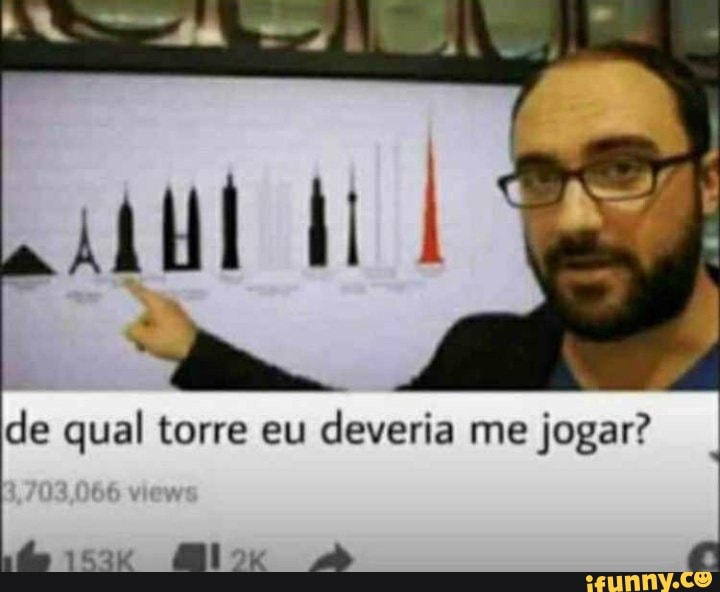 de qual torre eu deveria me jogar?
