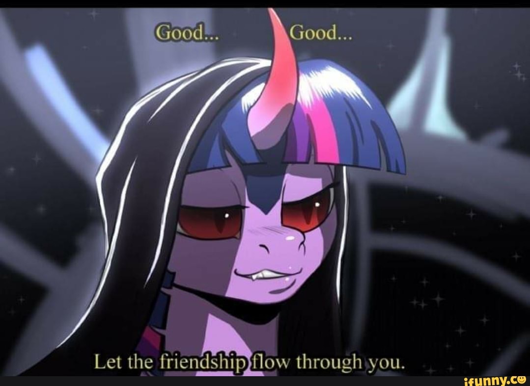 Let the friendshipytlow through you.