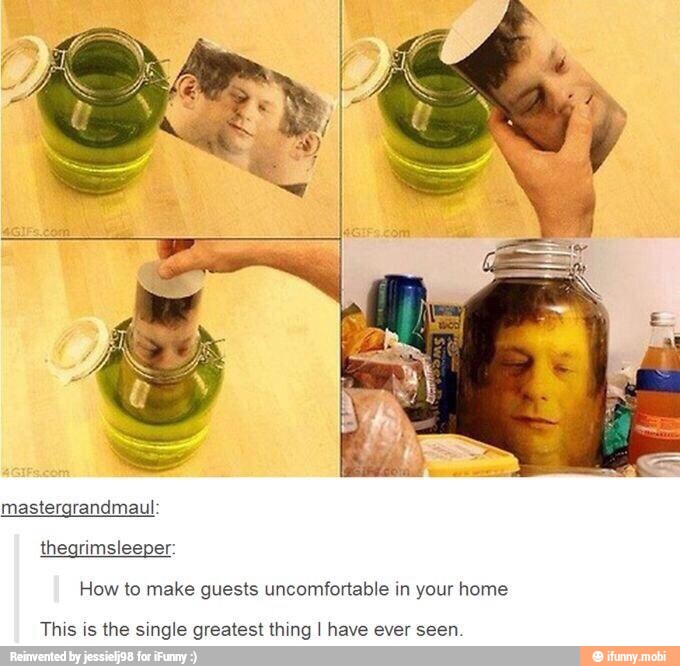 mastergrandmaul
thegrimsleeper:
How to make guests uncomfortable in your home
This is the single greatest thing I have ever seen