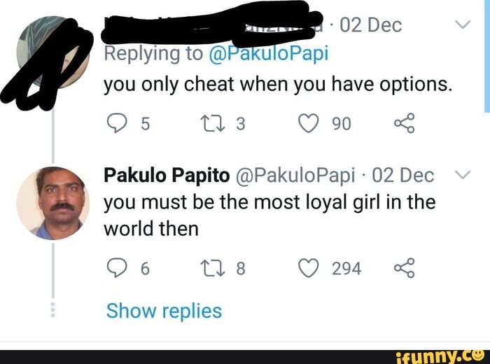 Replying to @Pa you only cheat when you have options. Os 90 Pakulo ...