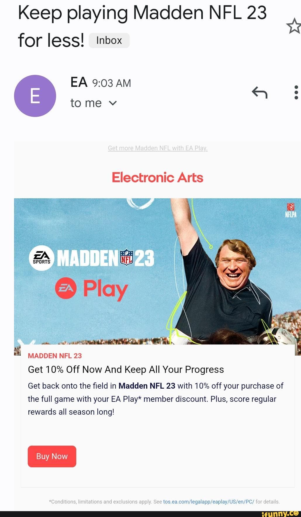 Get More Madden NFL 23 With EA Play