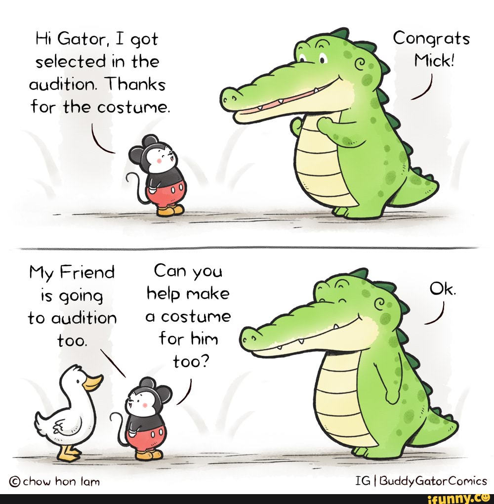 hi-gator-i-got-selected-in-the-audition-thanks-for-the-costume