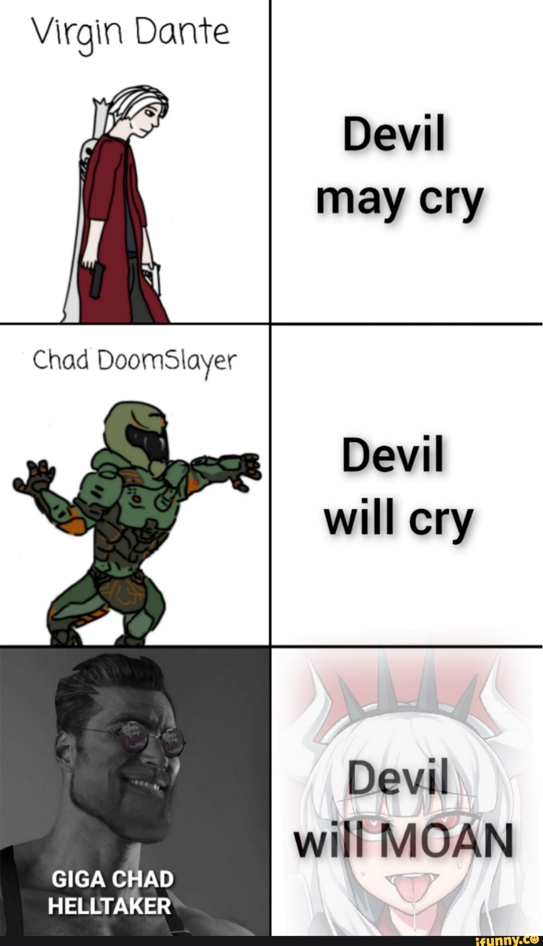The Chad Dante - Meme by Rebelk :) Memedroid