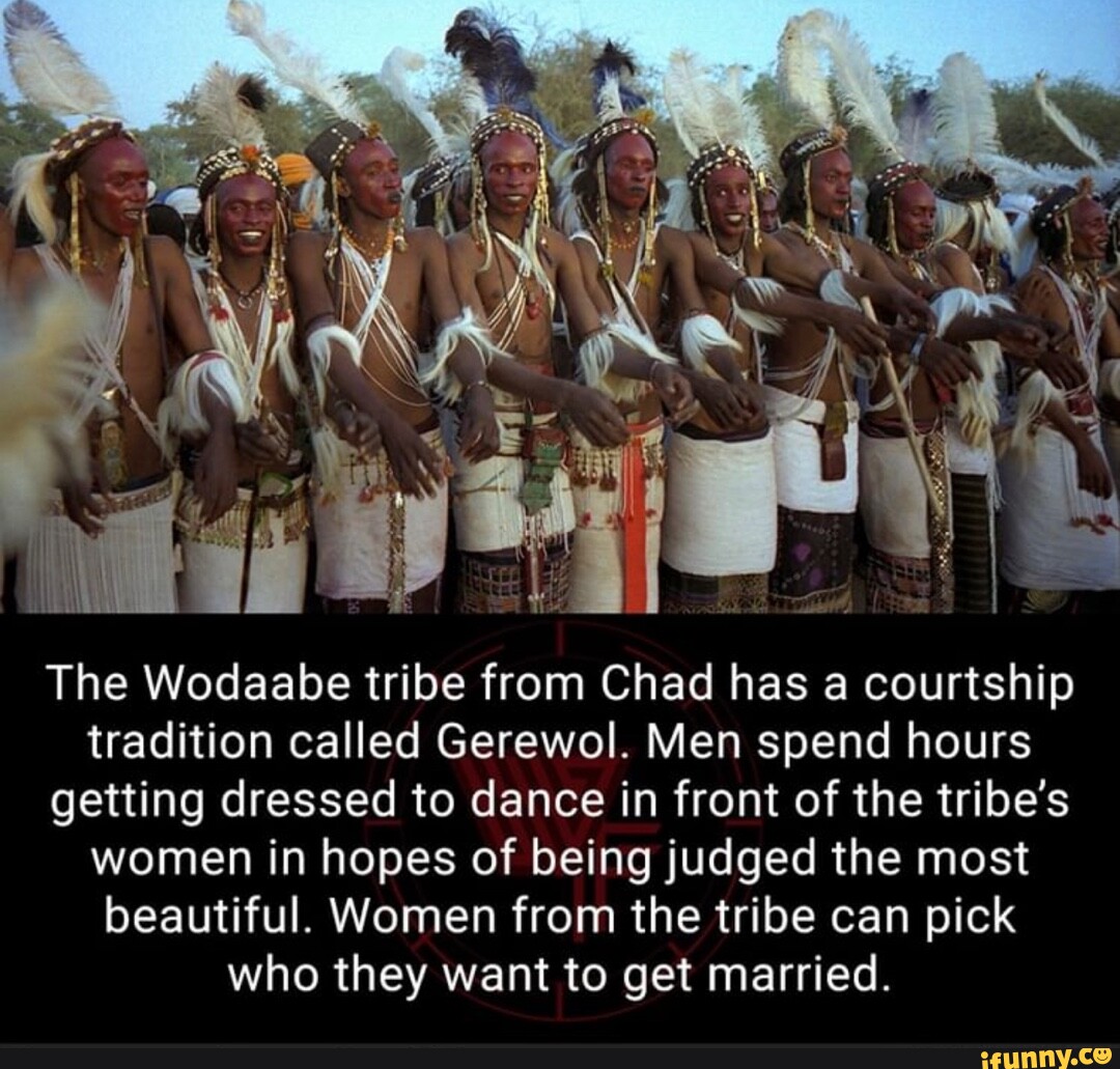 I The Wodaabe Tribe From Chad Has A Courtship Tradition Called Gerewol ...