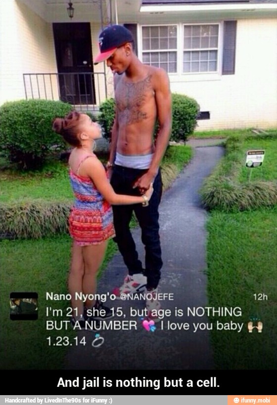 Vm 21, she 15, but age is NOTHING
I
And jail is nothing but
a
cell. - And jail is nothing but a cell.
