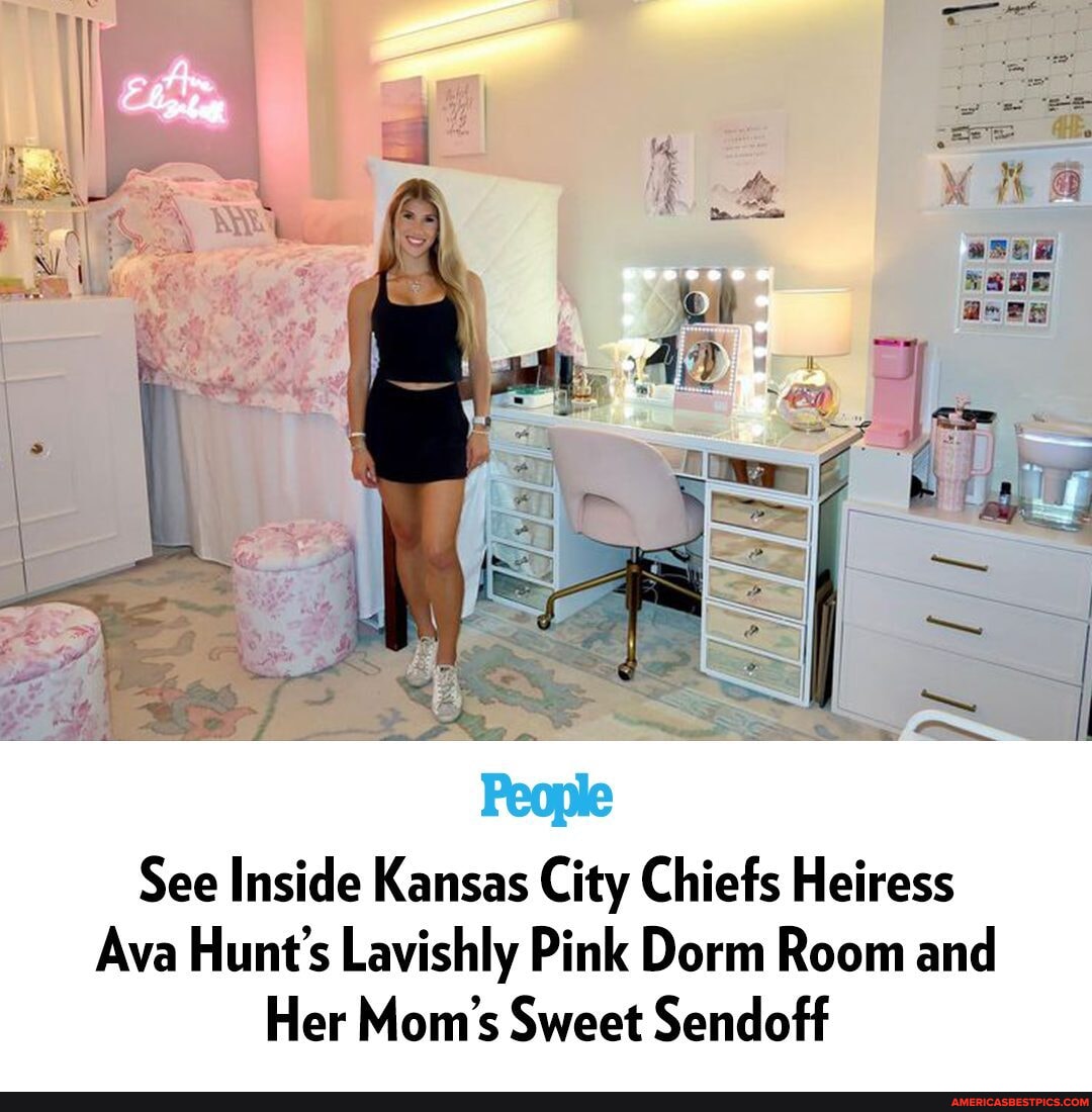 Ava Hunt is living in her own Barbie dream house! The 19yearold