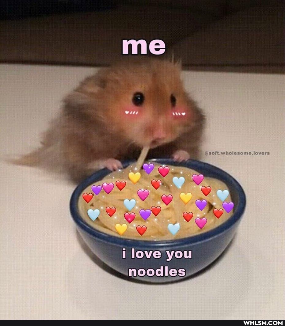 i love you noodles